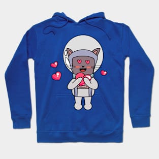 cat love Hoodie